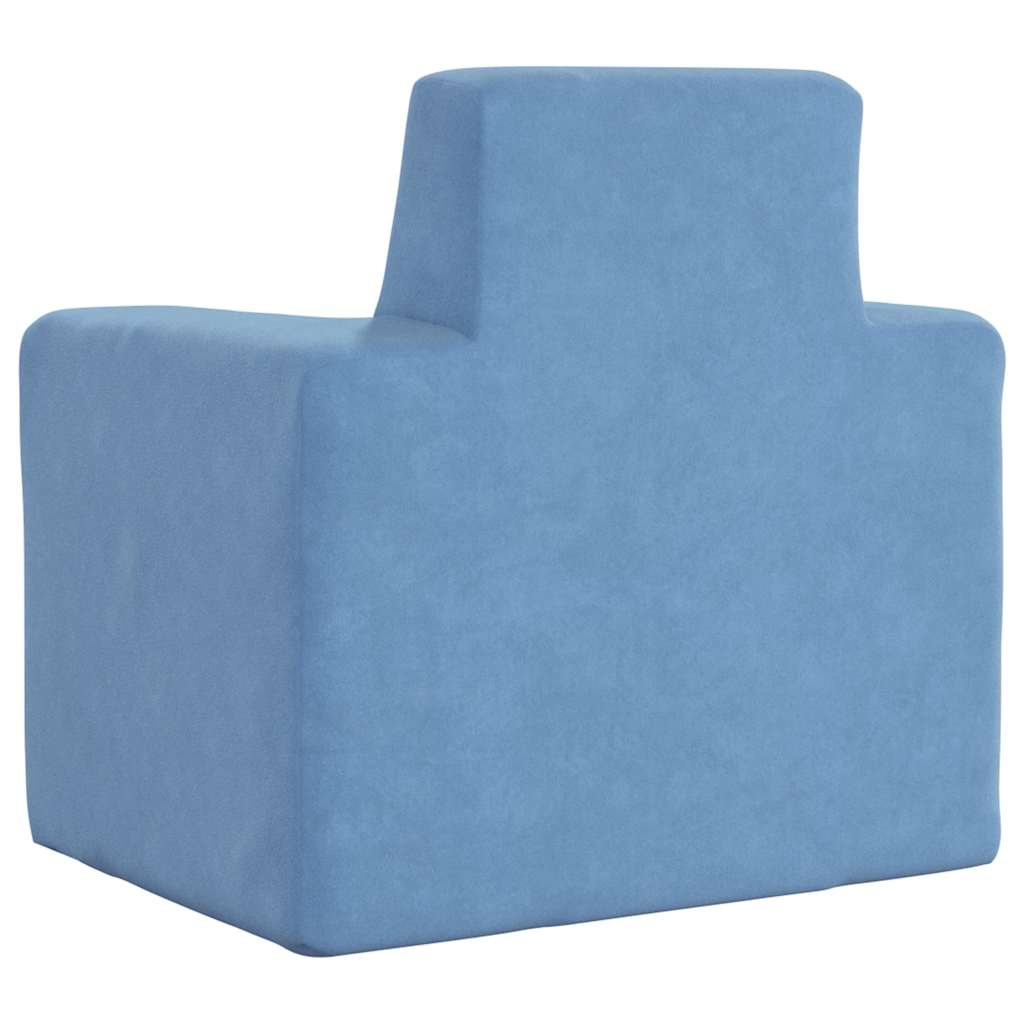 Kinder-Schlafsofa 2-Sitzer Weicher Plüsch mit verschiedenen Designs und Farben