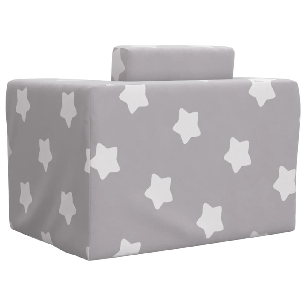 Kinder-Schlafsofa 2-Sitzer Weicher Plüsch mit verschiedenen Designs und Farben