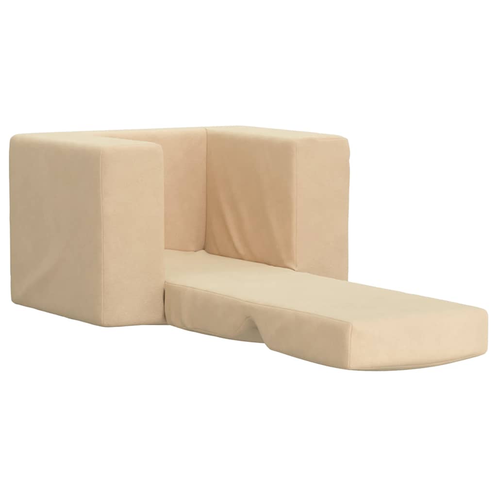 Kinder-Schlafsofa 2-Sitzer Weicher Plüsch mit verschiedenen Designs und Farben