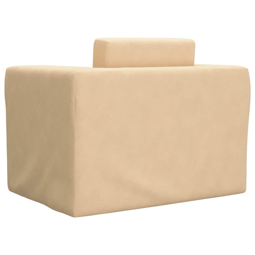 Kinder-Schlafsofa 2-Sitzer Weicher Plüsch mit verschiedenen Designs und Farben