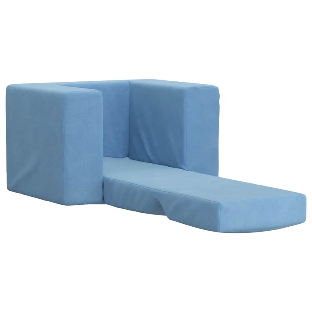 Kinder-Schlafsofa 2-Sitzer Weicher Plüsch mit verschiedenen Designs und Farben