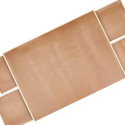 HI Puzzletisch mit 4 Schubladen aus Holz - Yekta