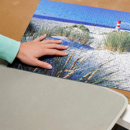 HI Puzzletisch mit 4 Schubladen aus Holz - Yekta