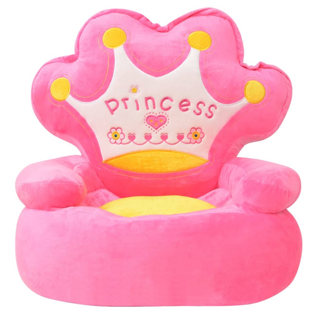 Plüsch-Kindersessel Prinz und Prinzessin - Yekta
