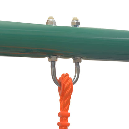 Schaukelset mit 4 Sitzen Orange - Yekta