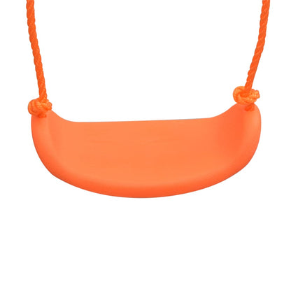 Schaukelset mit Rutsche und 3 Sitzen Orange - Yekta