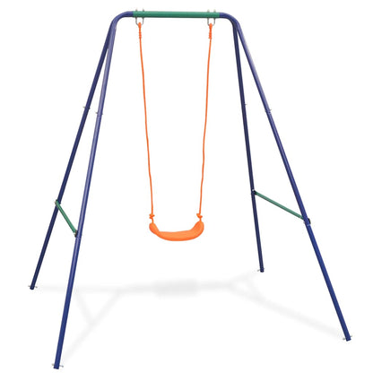 Schaukel 2-in-1 Einzelschaukel und Babyschaukel Orange - Yekta