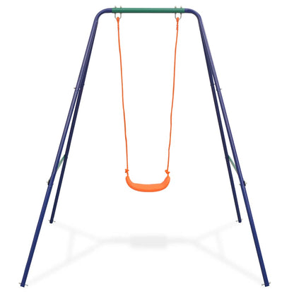 Schaukel 2-in-1 Einzelschaukel und Babyschaukel Orange - Yekta