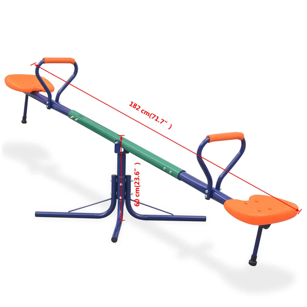 360-Grad Drehwippe Orange - Yekta