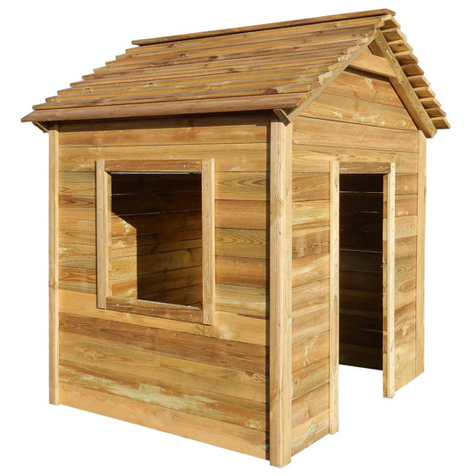 Spielhaus für den Garten 120x120x146 cm Kiefernholz - Yekta
