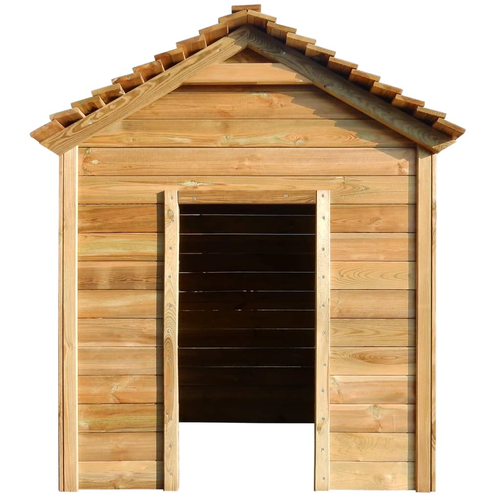 Spielhaus für den Garten 120x120x146 cm Kiefernholz - Yekta