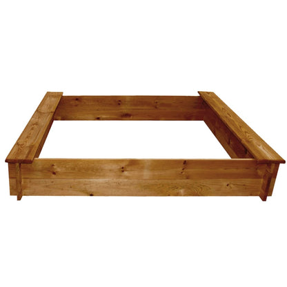 Sandkasten Holz Quadratisch - Yekta