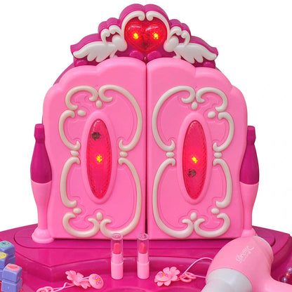 Kinder-Schminktisch mit 3 Spiegeln und Licht/Ton - Yekta
