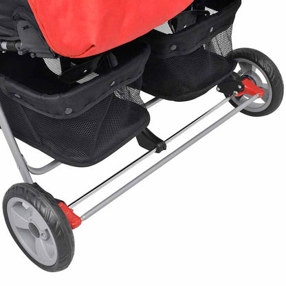 Zwillingskinderwagen Stahl