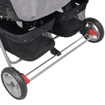Zwillingskinderwagen Stahl