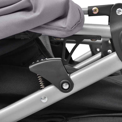 Zwillingskinderwagen Stahl