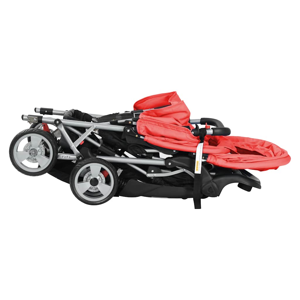 Tandem-Kinderwagen Stahl in verschiedenen Farben - Yekta