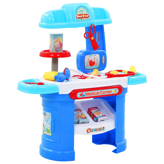 15-tlg. Kinder-Doktorspiel-Set 38 x 30 x 67,5 cm - Yekta