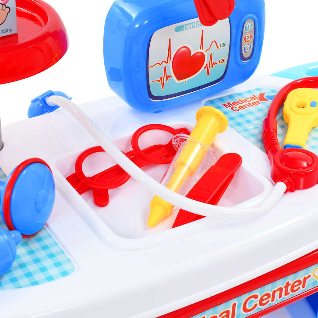 15-tlg. Kinder-Doktorspiel-Set 38 x 30 x 67,5 cm - Yekta