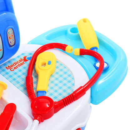 15-tlg. Kinder-Doktorspiel-Set 38 x 30 x 67,5 cm - Yekta