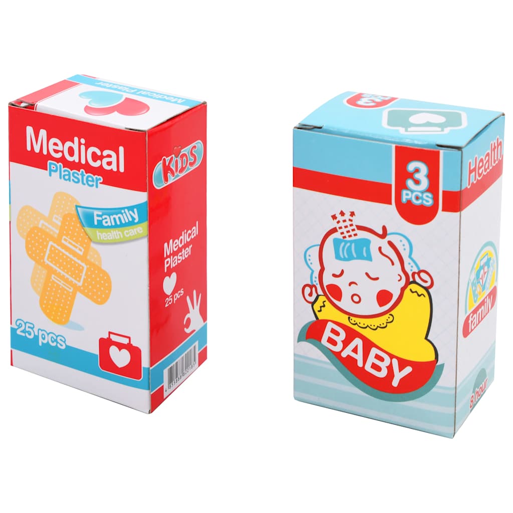 15-tlg. Kinder-Doktorspiel-Set 38 x 30 x 67,5 cm - Yekta