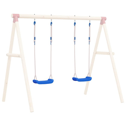 Schaukelsitze mit Seilen und Klettersteinen 2 Stk. Polyethene - Yekta