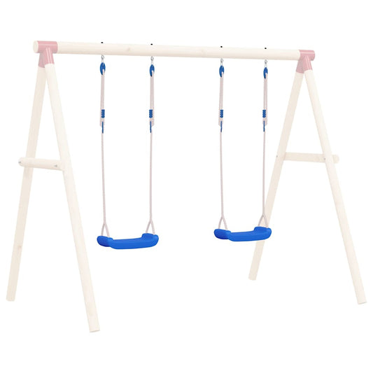 Schaukelsitze mit Seilen und Klettersteinen 2 Stk. Polyethene - Yekta