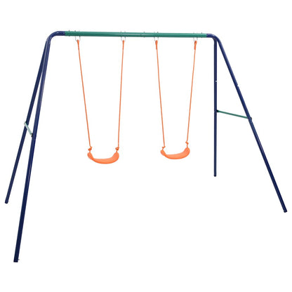 Schaukelset mit 2 Sitzen Stahl - Yekta