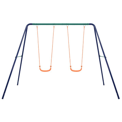 Schaukelset mit 2 Sitzen Stahl - Yekta