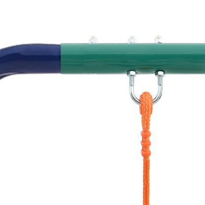 Schaukelset mit 2 Sitzen Stahl - Yekta