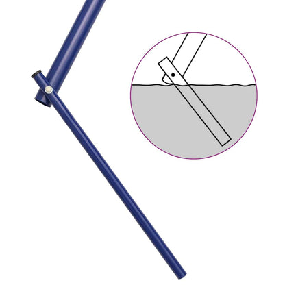 Schaukelset mit 2 Sitzen Stahl - Yekta