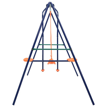 Schaukelset mit 3 Sitzen Stahl - Yekta