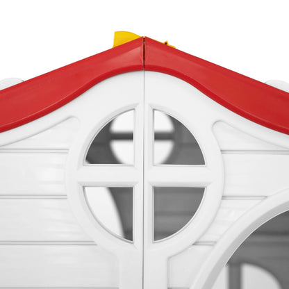 Faltbares Kinderspielhaus mit funktionierender Tür und Fenstern - Yekta