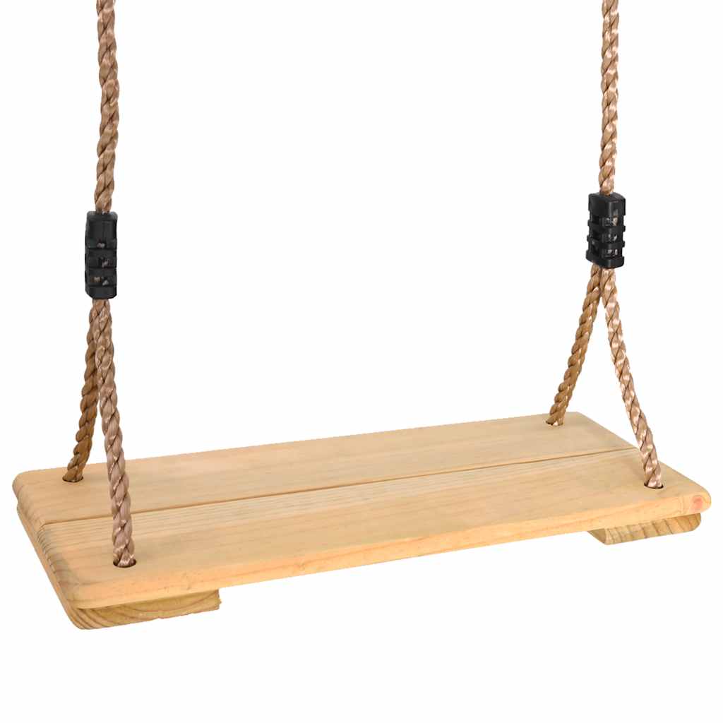 Schaukel Brettschaukel 200 cm Massivholz Kiefer - Yekta