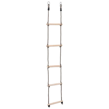 Leiter 5-Stufen-Leiter 210 cm Kiefer Massivholz - Yekta