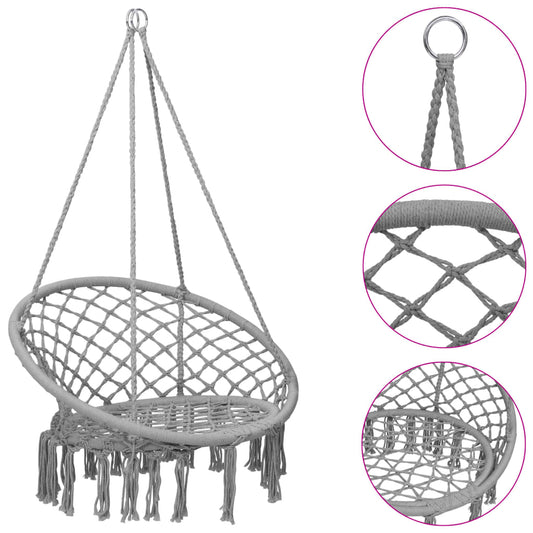 Hängesessel, Schaukel 80 cm - Yekta