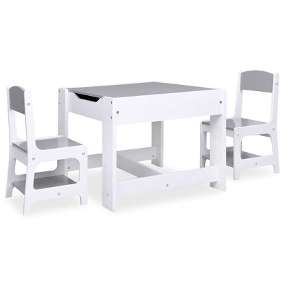 Kindertisch mit 2 Stühlen MDF - Yekta