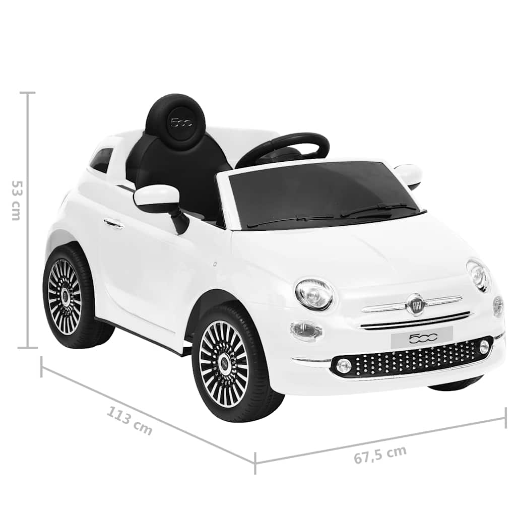 Kinder-Elektroauto Fiat 500 - Yekta