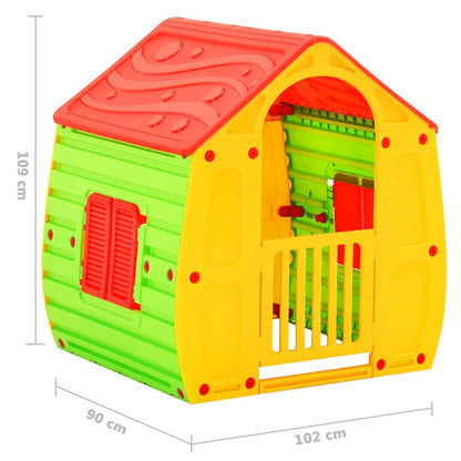 Kinderspielhaus 102x90x109 cm - Yekta