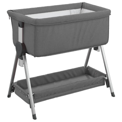 Babybett mit Matratze Leinenstoff - Yekta
