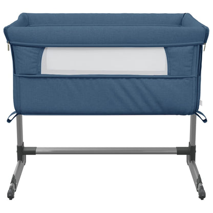 Babybett mit Matratze Leinenstoff - Yekta