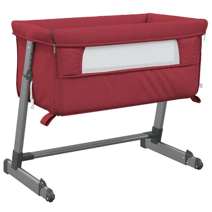 Babybett mit Matratze Leinenstoff - Yekta