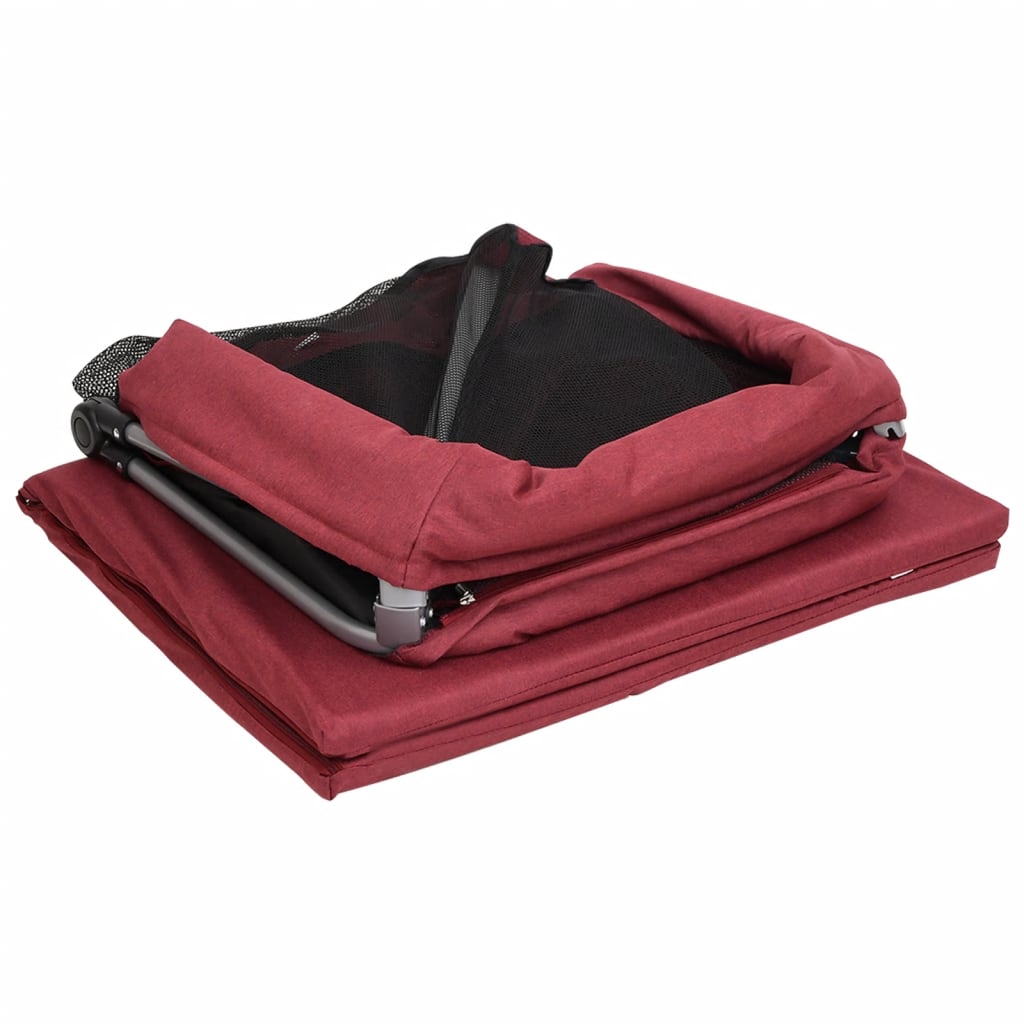 Baby-Laufstall mit Matratze Leinenstoff - Yekta