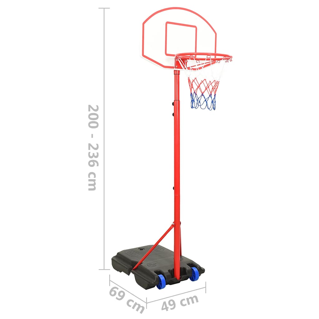Tragbares Basketball-Spielset Verstellbar für verschiedene Höhen - Yekta