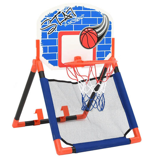 Kinder Basketball-Set Multifunktional für Boden und Wand - Yekta