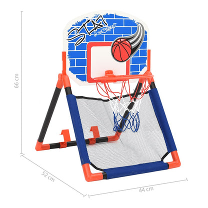 Kinder Basketball-Set Multifunktional für Boden und Wand - Yekta