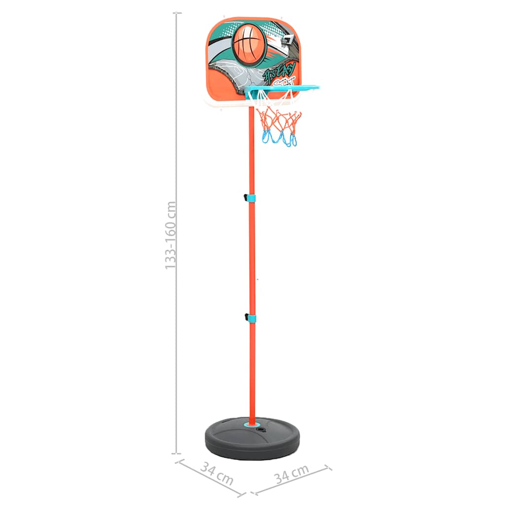 Tragbares Basketball-Spielset Verstellbar für verschiedene Höhen - Yekta