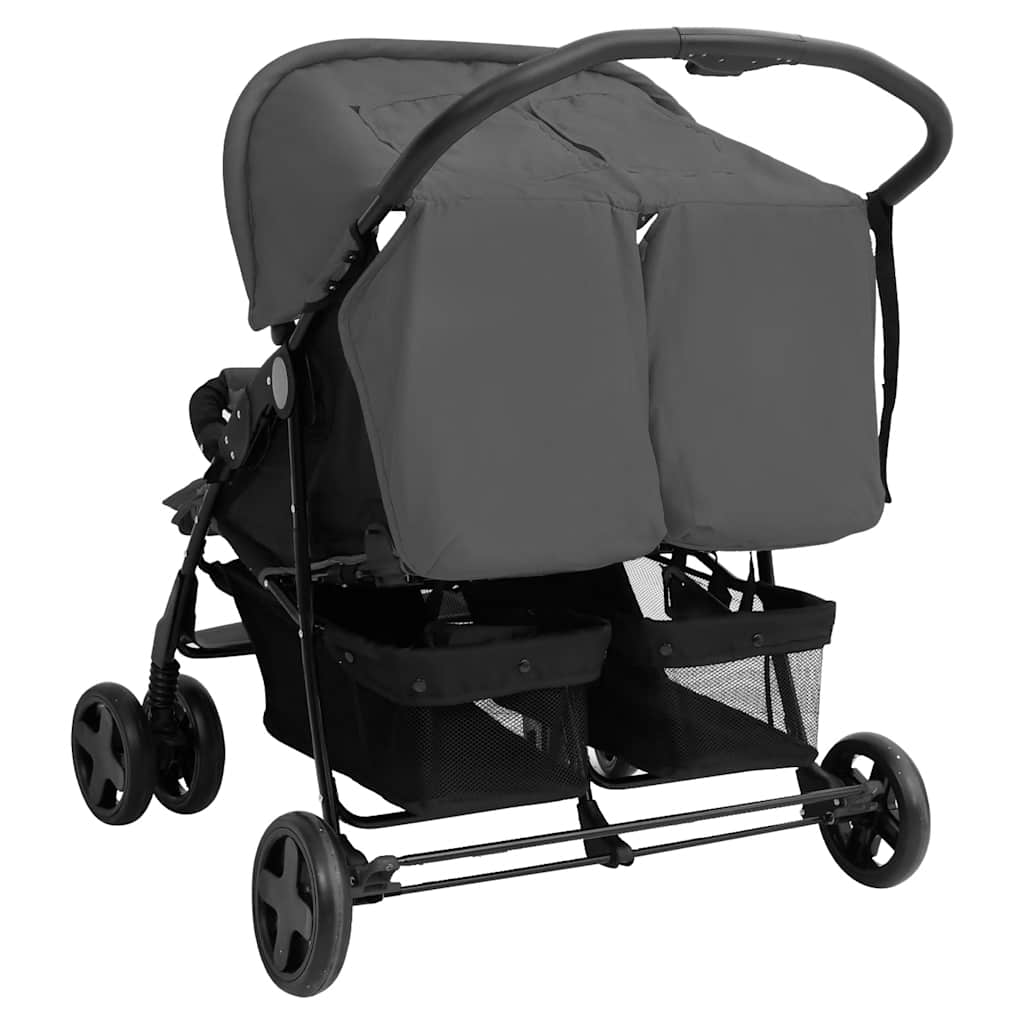 Zwillingskinderwagen Stahl