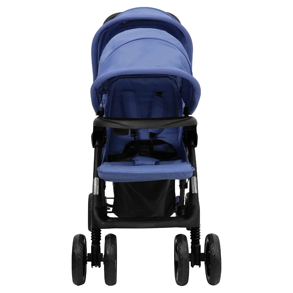 Tandem-Kinderwagen Stahl für Zwillings- und Geschwisterkinder - Yekta