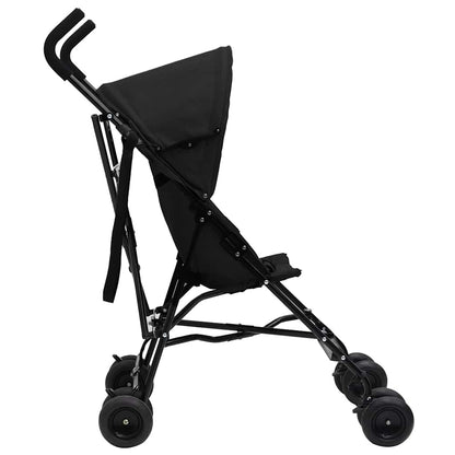 Kinderwagen Anthrazit und Schwarz Stahl - Yekta